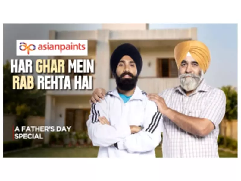 Asian Paints Father's Day Campaign Honors Kamaljit Singh, Father of India's Fastest Man
