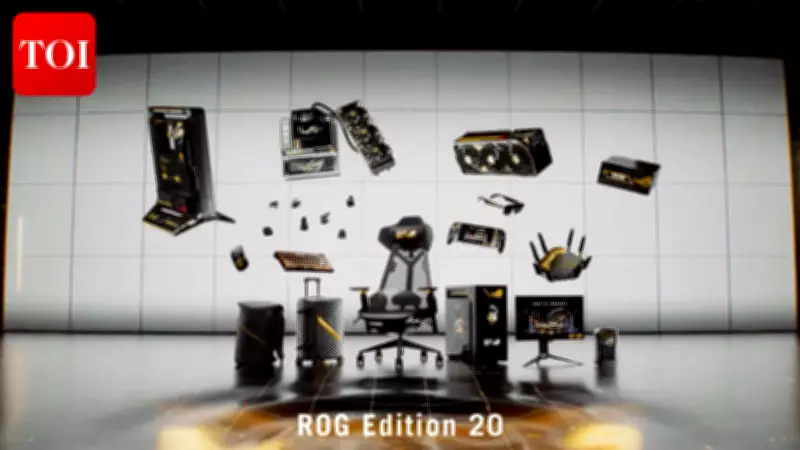ASUS ROG Turns 20 with Edition 20 Collection: AIO Cooler Motherboard, RTX 5090, Holographic PC, and More