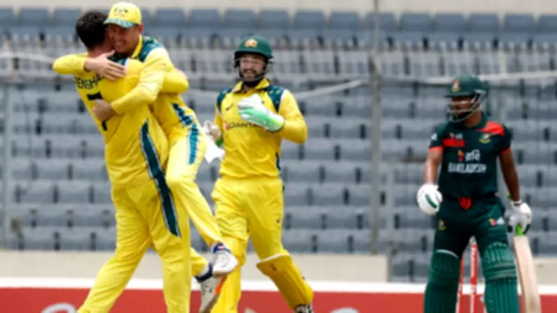 Australia break into top three in ICC ODI rankings after third win against Bangladesh