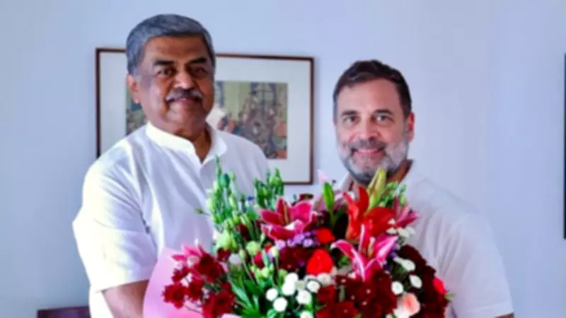 B K Hariprasad holds first meeting with Rahul Gandhi as KPCC chief