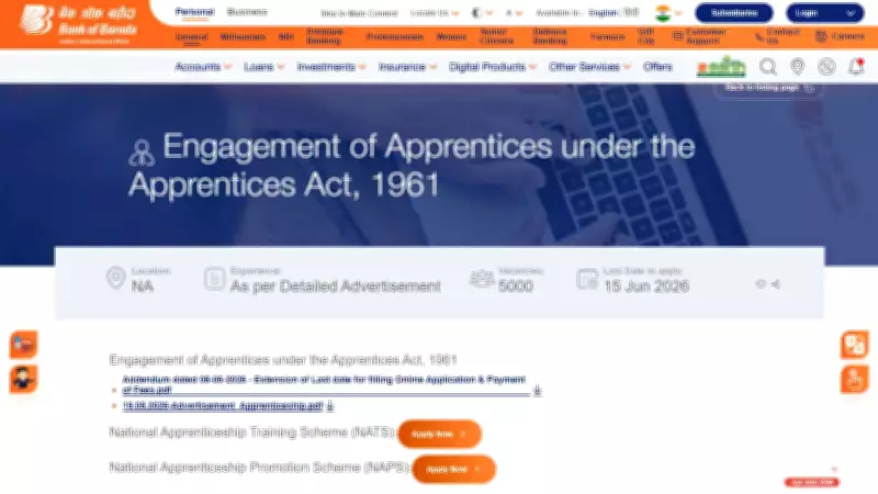 Bank of Baroda Apprentice Recruitment 2026 Deadline Extended for 5000 Posts