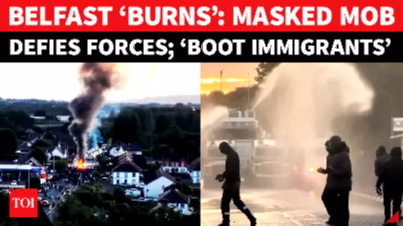 Belfast Riots: Families Flee as Anti-Immigrant Violence Sparks Fires and Clashes