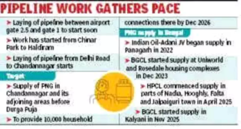 Bengal Gas Co gets nod for piped gas supply in Chandannagar, near Kolkata airport