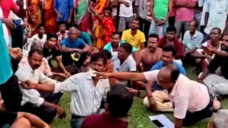 Bengal Villagers Recover Money Allegedly Paid to TMC-Linked Toughs