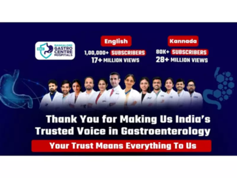 Bengaluru Hospital Builds One of World's Largest English Gastroenterology YouTube Channels