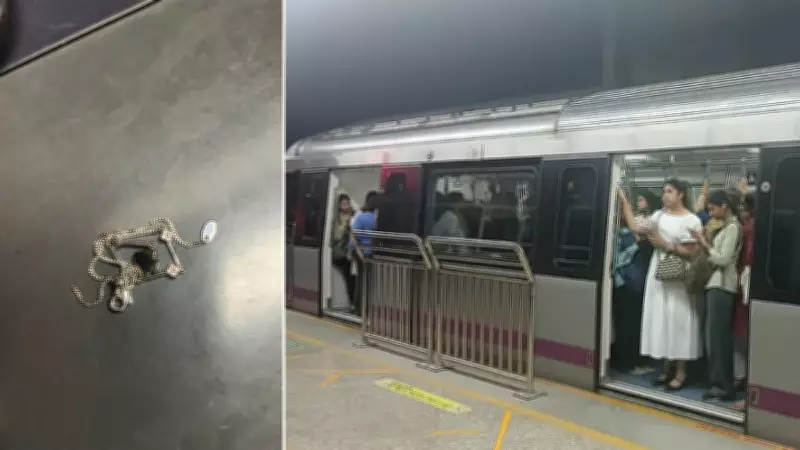 Bengaluru Metro Purple Line Snag at Cubbon Park Caused by Metal Chain