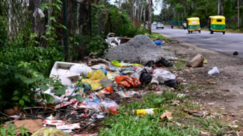 Bengaluru residents flag growing garbage crisis around Turahalli forest