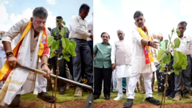 Bengaluru to Plant 15 Lakh Saplings to Become 'Garden City' Again: DK Shivakumar