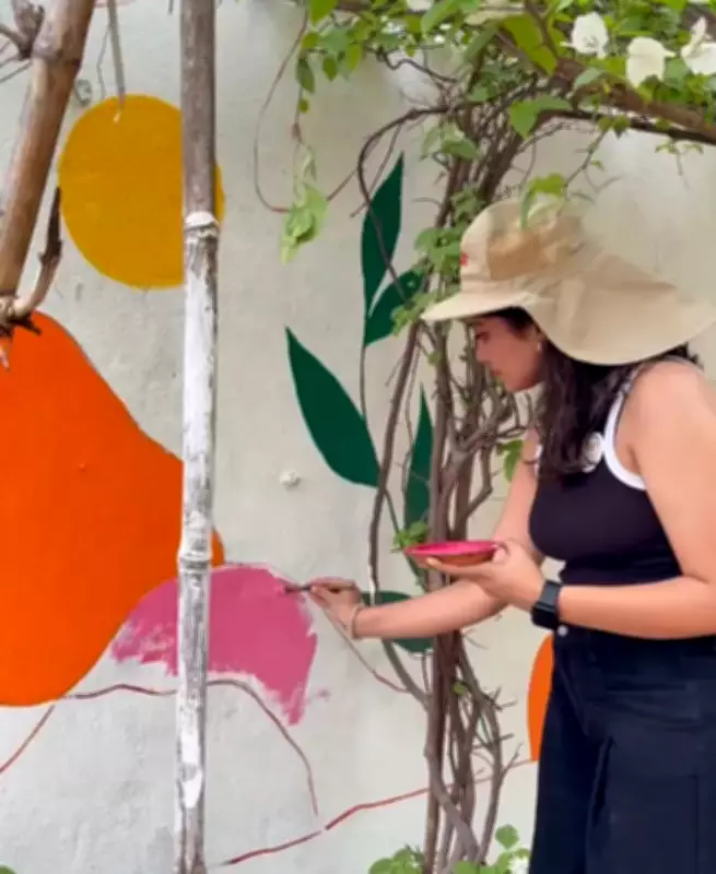 Bengaluru Volunteers Transform Eyesore Wall Into Environmental Mural