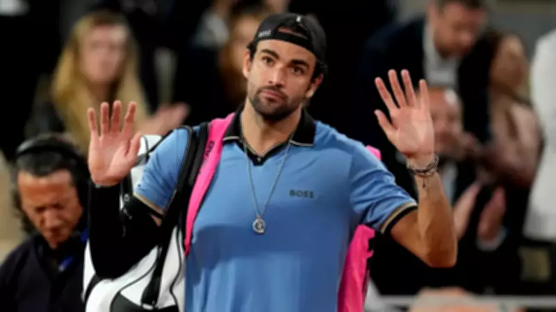 Berrettini Retires at Roland Garros Due to Hip Injury