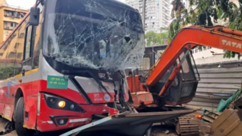 BEST Bus Rams Vehicles in Dadar, Injures Four Pedestrians