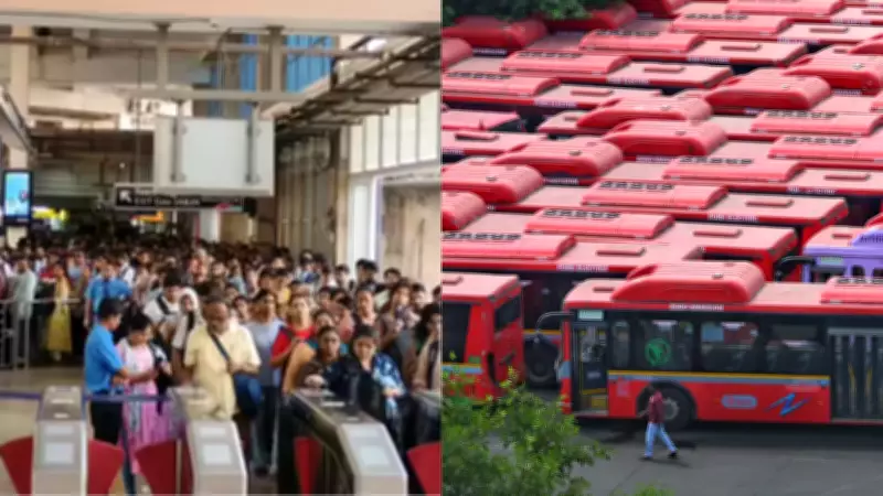 BEST Bus Strike Boosts Mumbai Metro Ridership by Thousands