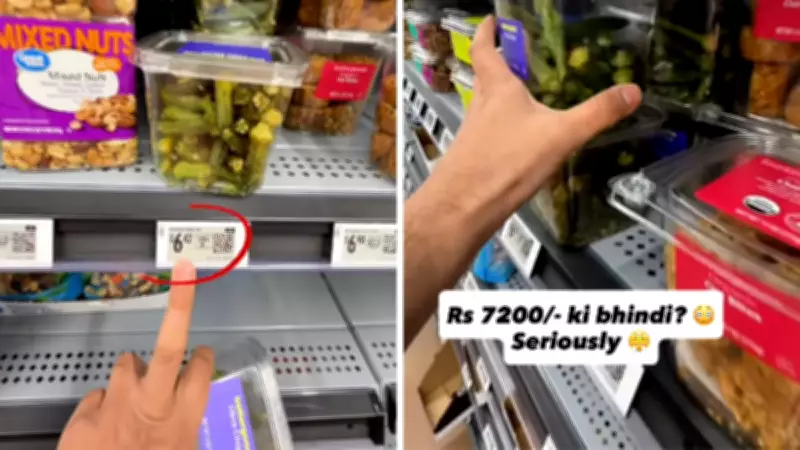 Bhindi as Premium Snack in US Shocks Indians: Viral Video Sparks Debate
