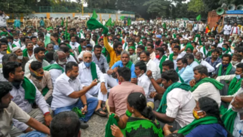 Bidadi Township: Farmers Threaten 'Vidhana Soudha Chalo' March Over Land Notifications