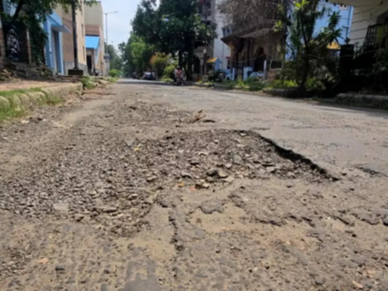 Bidhannagar MLA Demands Urgent Road Repairs in Salt Lake