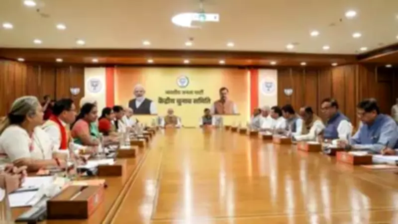 BJP CEC Meets at PM Modi's Residence to Finalize Candidates for Rajya Sabha, MLC Polls