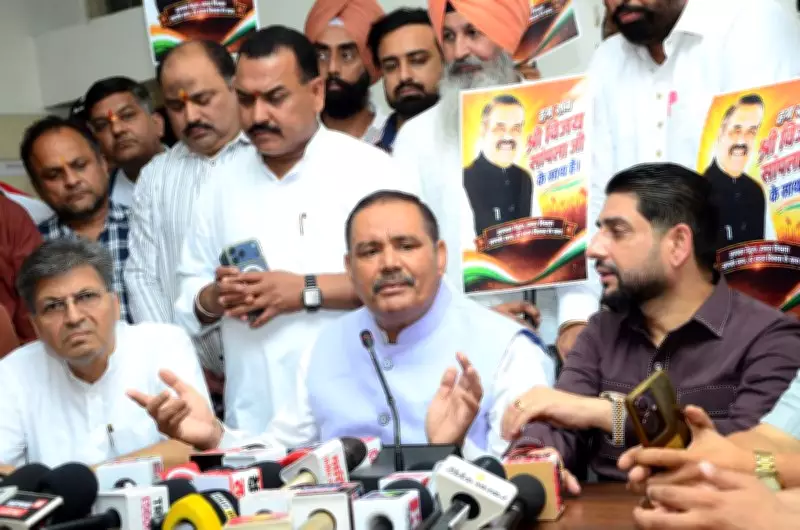 BJP leader Vijay Sampla appears before SIT in Behbal Kalan firing case