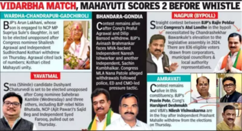 BJP's Arun Lakhani Set for Unopposed Win in Maharashtra Council Polls