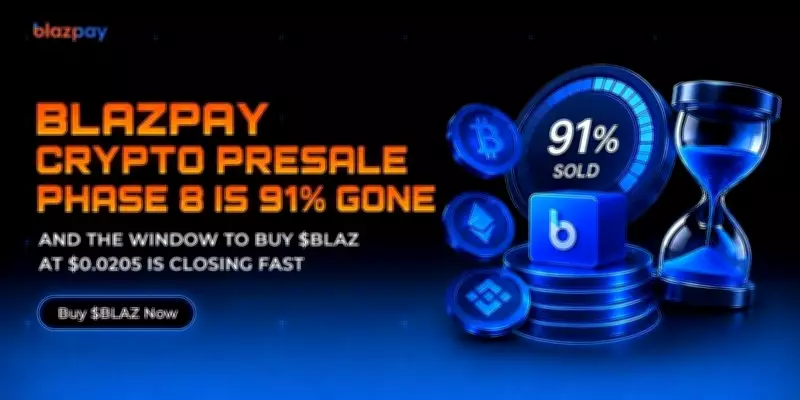 Blazpay Crypto Presale Phase 8 Nears Completion: 91% Sold Out at $0.0205