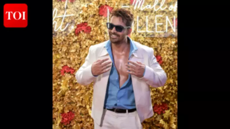 Bollywood Star Harshvardhan Rane Shines as Showstopper at High-Fashion Runway Event