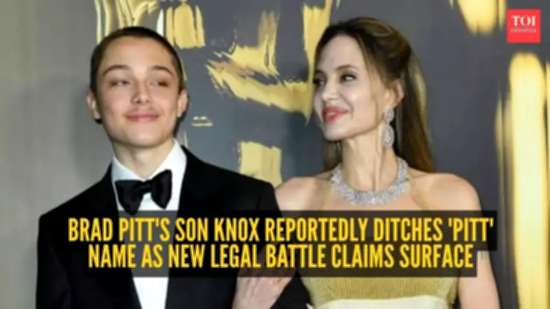 Brad Pitt and Angelina Jolie's son Knox reportedly drops 'Pitt' surname amid new legal battle