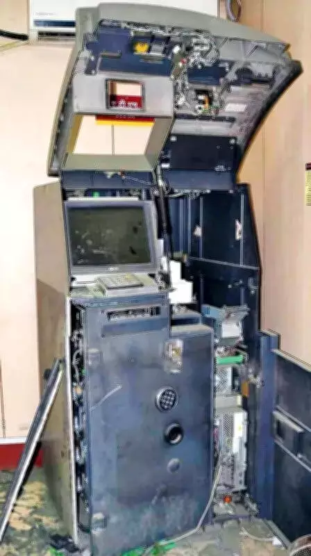 Burglars Cut Open ATM in Hisar Village, Steal Rs 6.6 Lakh Cash