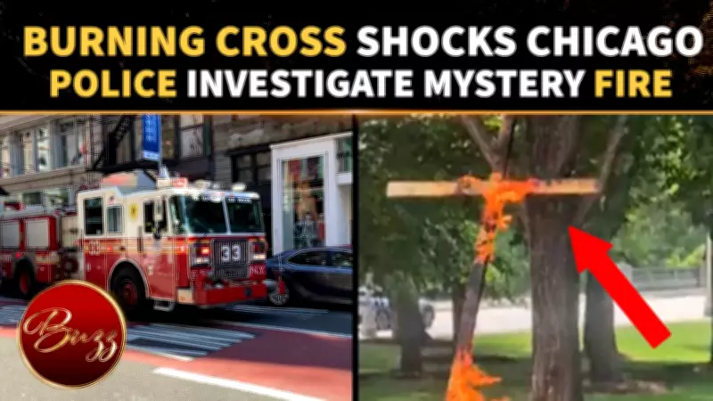 Burning Cross in Chicago's Grant Park Sparks Uproar, Police Investigate