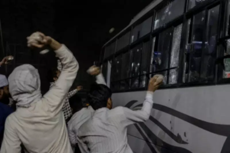 Bus Seat Dispute Sparks Violence in Khandwa, Bus Attacked