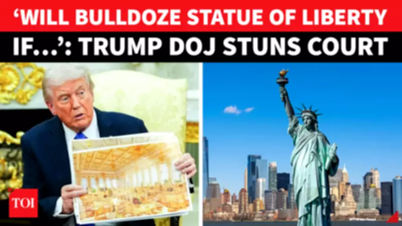Can Trump RAZE Statue Of Liberty? DOJ’s Wild Declaration Shocks Court