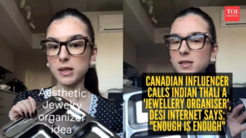 Canadian Creator's Viral Jewelry Organizer Is Actually an Indian Thali