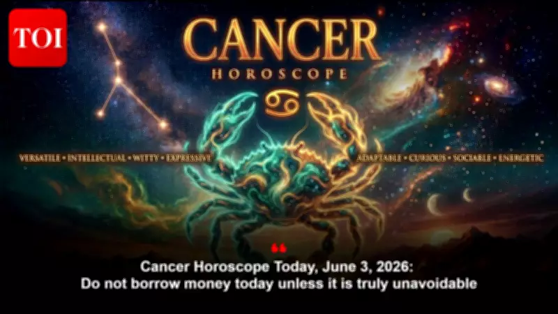 Cancer Daily Horoscope: Caution and Restraint Advised for June 3, 2026