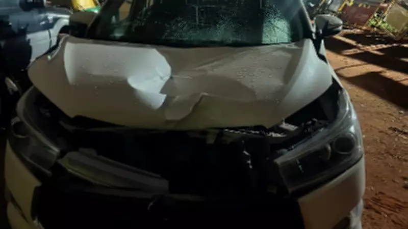 Canter Cleaner Run Over by Speeding Car on Highway Near Devanahalli, Dies