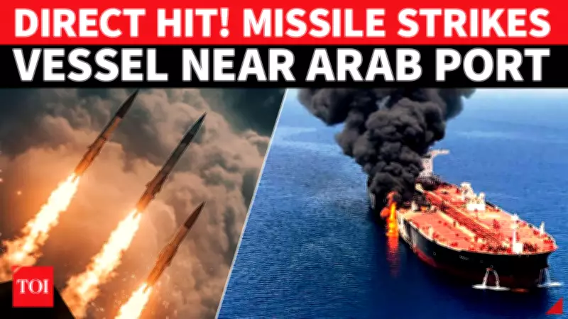 Cargo Ship Hit by Missile Near Iraqi Port, Naval Forces Deployed