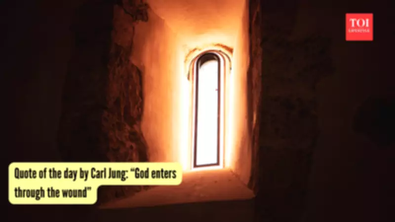 Carl Jung's Wisdom: How Our Wounds Become Doors for Divine Grace
