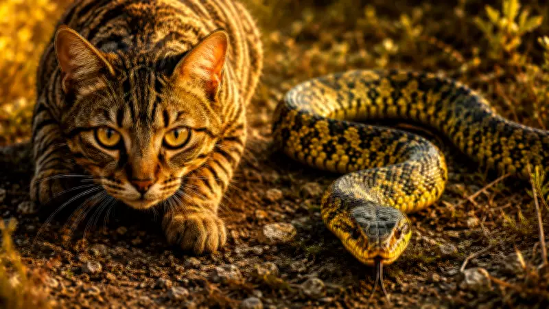 Cats and Snakes Share Surprising Evolutionary Traits, Study Reveals