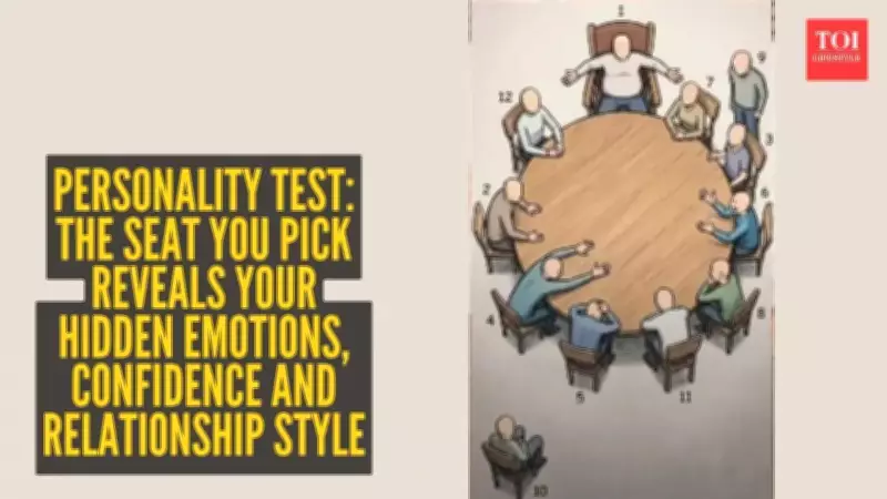 Chair Personality Test: What Your Seat Choice Reveals About You