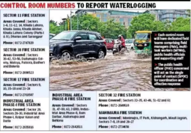 Chandigarh MC Prepares 18 Flood Control Teams for Monsoon Emergencies