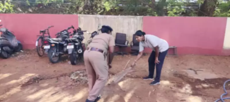 Chennai Police Stations Cleaned in Saturday Drive Led by Commissioner