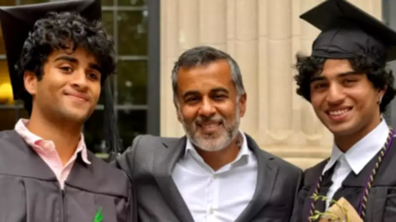 Chetan Bhagat's Twin Sons Graduate from Princeton and Dartmouth