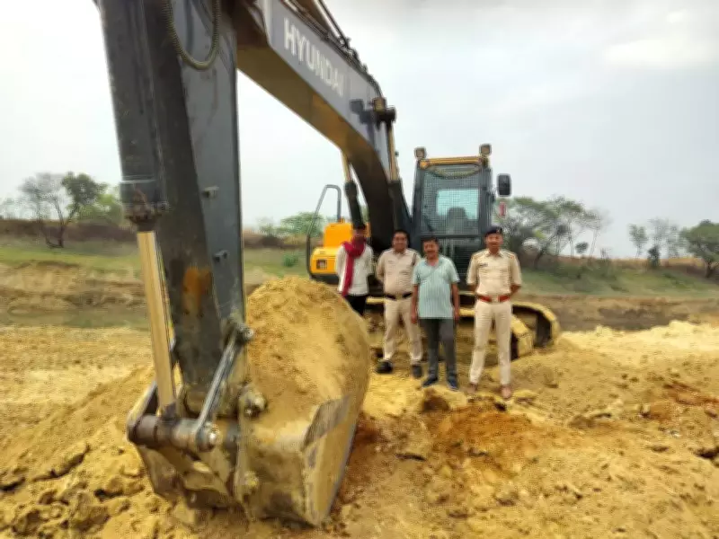 Chhattisgarh Intensifies Crackdown on Illegal Mining in Korba District