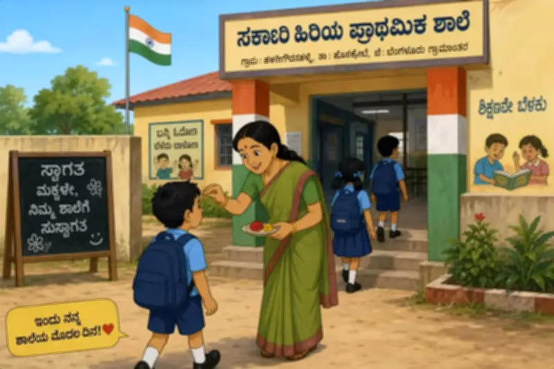 Chikkamagaluru Schools Reopen with Warm Welcome by MLA and MLC