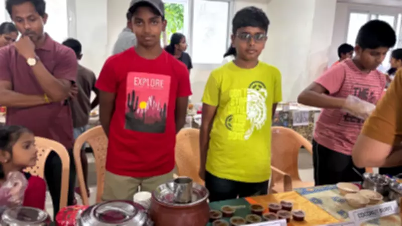 Children Turn Entrepreneurs at Coimbatore Apartment Complex Market