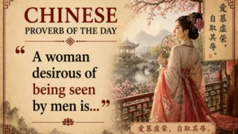 Chinese Proverb on Trust and Appearances: A Modern Reflection