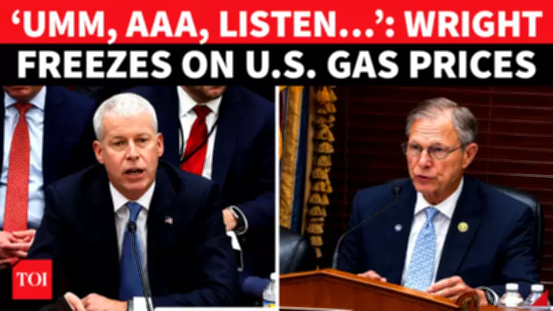 Chris Wright Diverts Gas Price Questions to Iran Focus at Budget Hearing