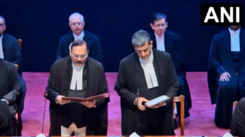 CJI administers oath to 5 new Supreme Court judges