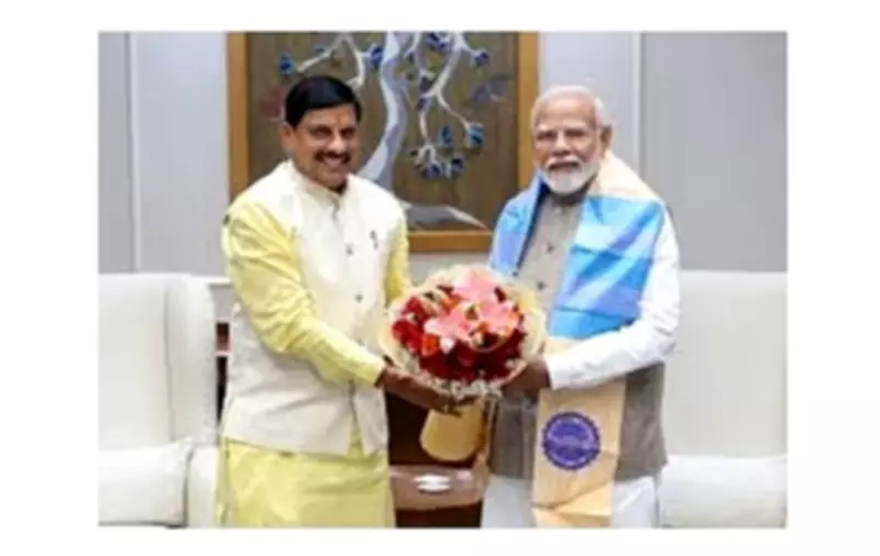 CM Dr. Yadav Congratulates PM Modi on 12 Years in Office, Announces Welfare Programmes