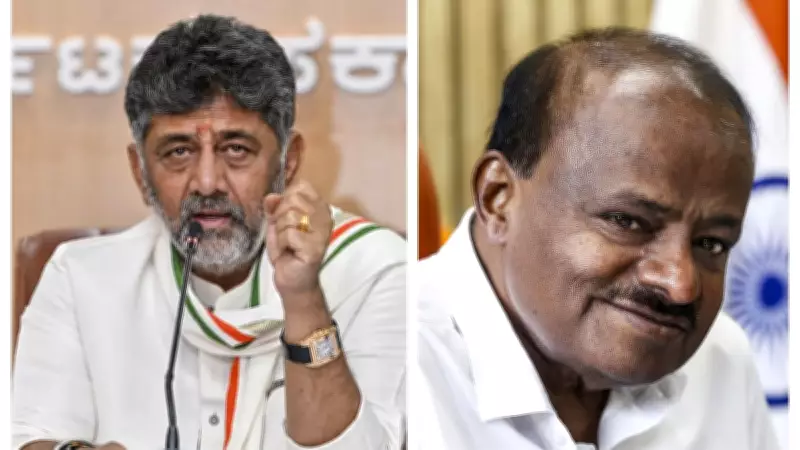 CM Shivakumar Accuses Kumaraswamy of Politicising Bidadi Township Project