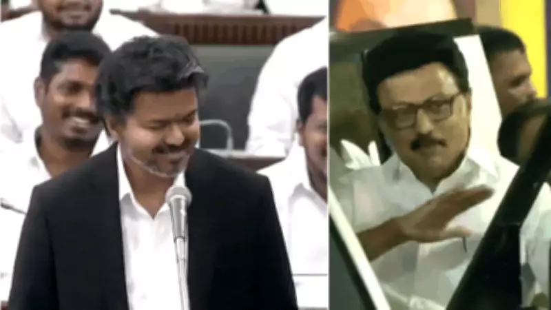 CM Vijay Mimics Stalin's 'All Finished' Gesture in Tamil Nadu Assembly