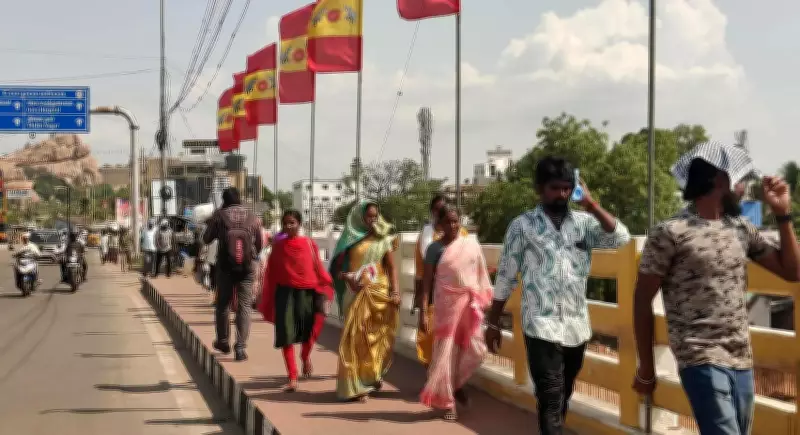 CM Vijay's First Trichy Visit Sparks Traffic Chaos, Strands Commuters