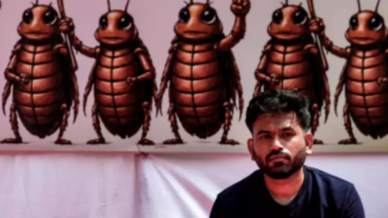 Cockroach Janta Party Protests at Jantar Mantar, Demands Pradhan's Resignation